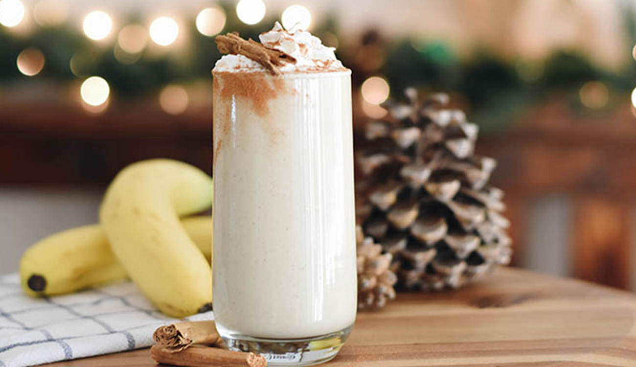 Not-Nog Protein Shake for the Holidays